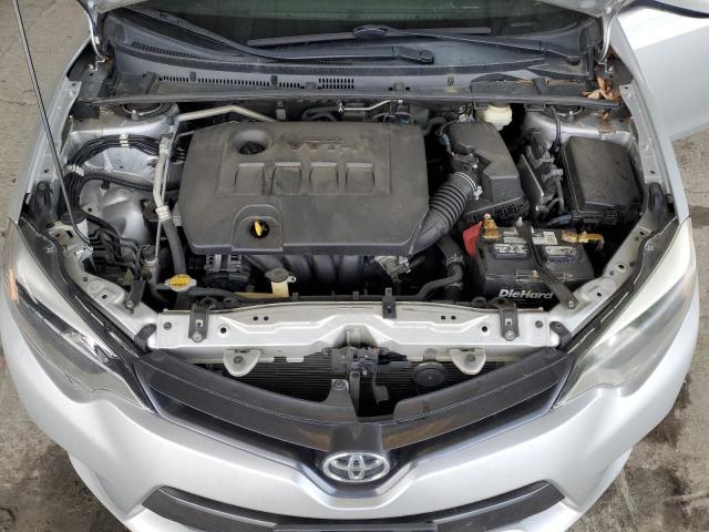 5YFBURHE7GP401188 - 2016 TOYOTA COROLLA L SILVER photo 11