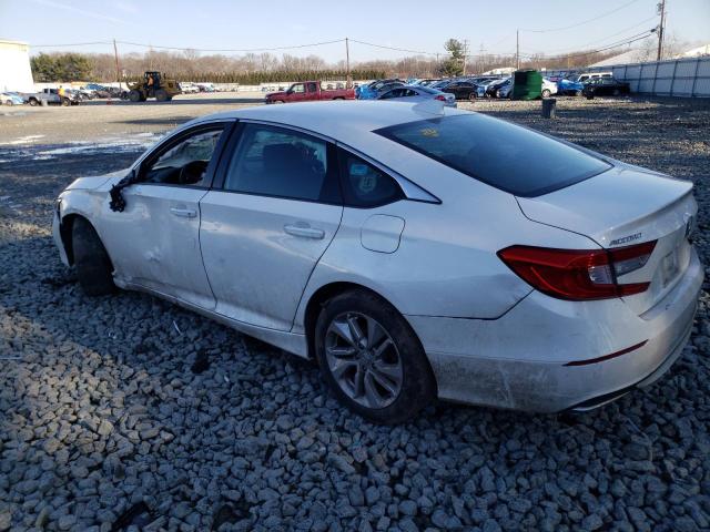 1HGCV1F18LA132556 - 2020 HONDA ACCORD LX WHITE photo 2