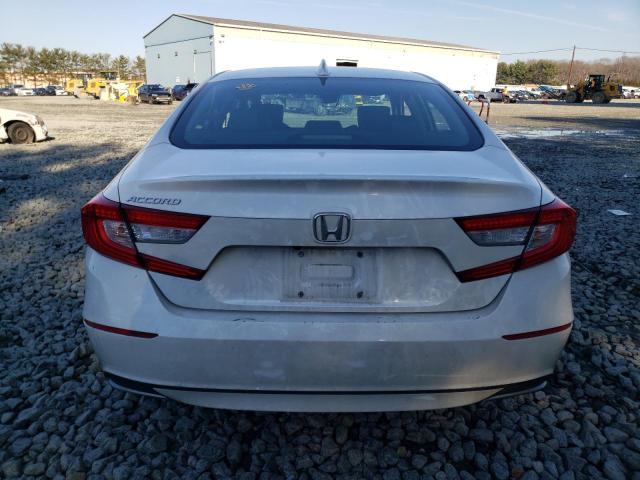 1HGCV1F18LA132556 - 2020 HONDA ACCORD LX WHITE photo 6