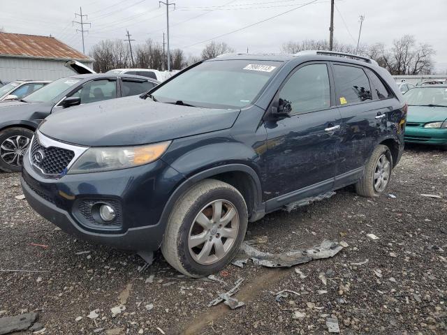 5XYKT4A65DG346829 - 2013 KIA SORENTO LX BLACK photo 1