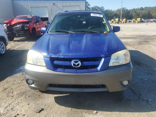 4F2YZ02Z75KM41284 - 2005 MAZDA TRIBUTE I BLUE photo 5