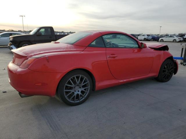 JTHFN48Y430036774 - 2003 LEXUS SC 430 RED photo 3