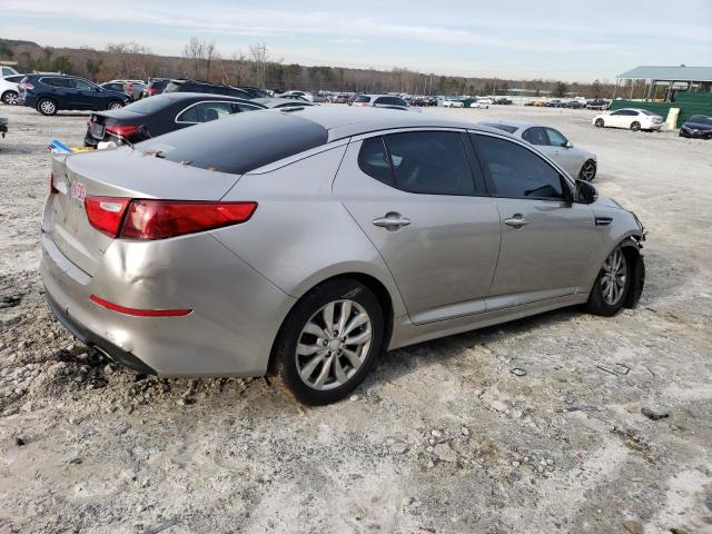 5XXGM4A7XFG470615 - 2015 KIA OPTIMA LX SILVER photo 3