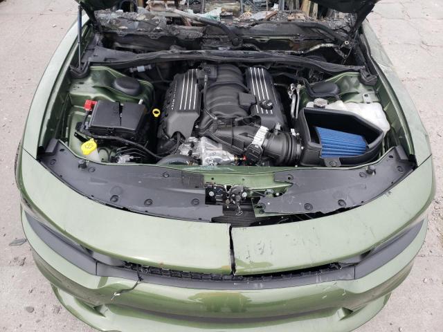2C3CDXGJ3PH553129 - 2023 DODGE CHARGER SCAT PACK GREEN photo 11