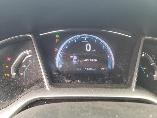 19XFC1F70GE027163 - 2016 HONDA CIVIC EXL შავი ფოტო 9