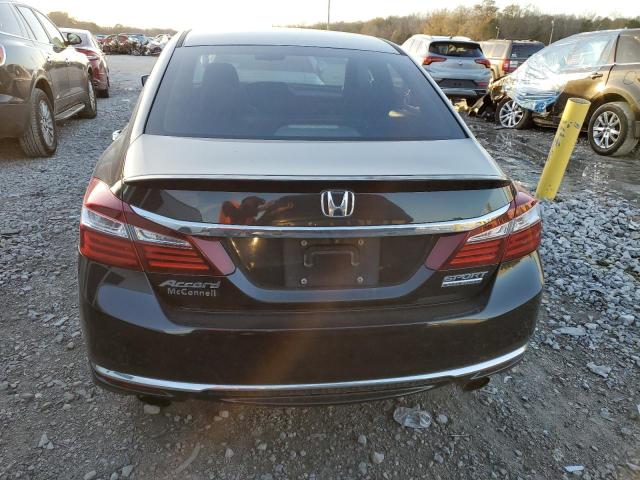 1HGCR2F10HA263496 - 2017 HONDA ACCORD SPORT SPECIAL EDITION BLACK photo 6