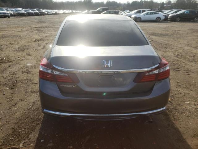 1HGCR2F33HA020184 - 2017 HONDA ACCORD LX SILVER photo 6