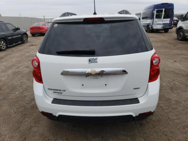 2GNFLFEK8E6138227 - 2014 CHEVROLET EQUINOX LT WHITE photo 6