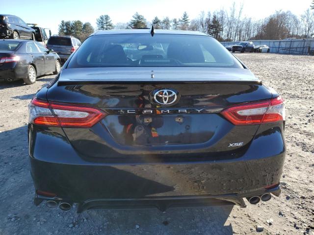 4T1B61HK8KU725632 - 2019 TOYOTA CAMRY XSE BLACK photo 6