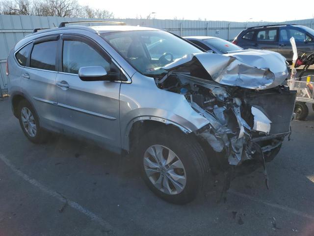 2HKRM4H75DH671712 - 2013 HONDA CR-V EXL SILVER photo 4