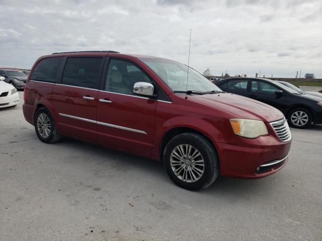 2C4RC1CG2DR708825 - 2013 CHRYSLER TOWN & COU TOURING L RED photo 4