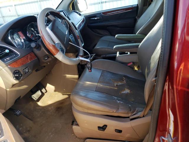 2C4RC1CG2DR708825 - 2013 CHRYSLER TOWN & COU TOURING L RED photo 7