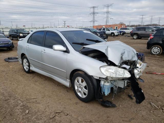 1NXBR32E77Z778061 - 2007 TOYOTA COROLLA CE SILVER photo 4