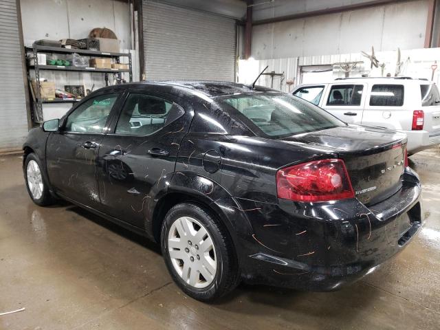 1C3CDZABXDN756535 - 2013 DODGE AVENGER SE BLACK photo 2