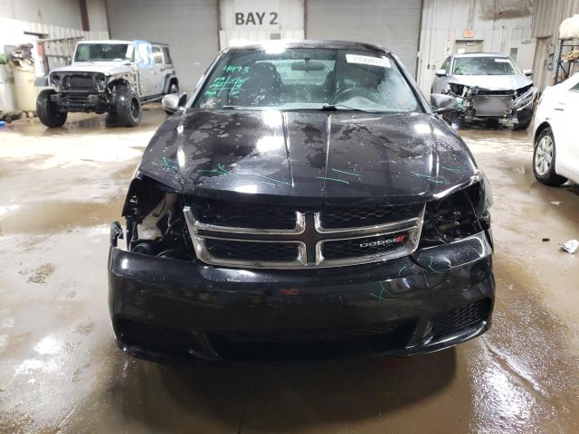 1C3CDZABXDN756535 - 2013 DODGE AVENGER SE BLACK photo 5