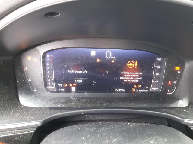 19XFL1H80NE014948 - 2022 HONDA CIVIC SPORT TOURING თეთრი ფოტო 9