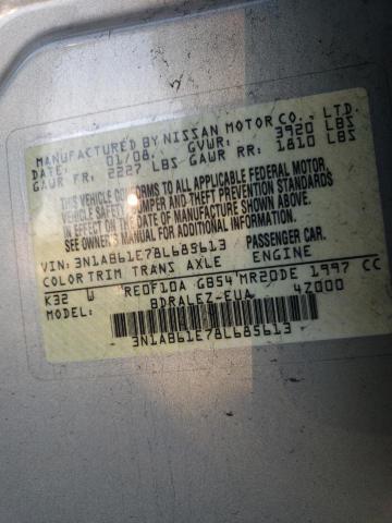 3N1AB61E78L685613 - 2008 NISSAN SENTRA 2.0 GOLD photo 12