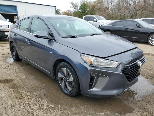 KMHC75LC5HU017887 - 2017 HYUNDAI IONIQ SEL GRAY photo 4