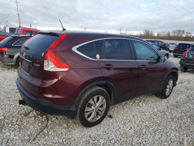 5J6RM4H54DL021516 - 2013 HONDA CR-V EX BURGUNDY photo 3