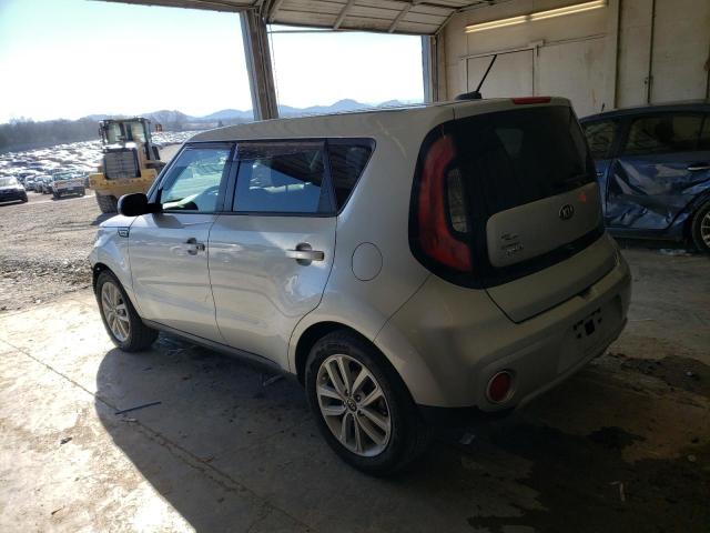 KNDJP3A51K7640840 - 2019 KIA SOUL + SILVER photo 2