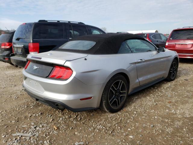 1FATP8UH7K5149234 - 2019 FORD MUSTANG SILVER photo 3