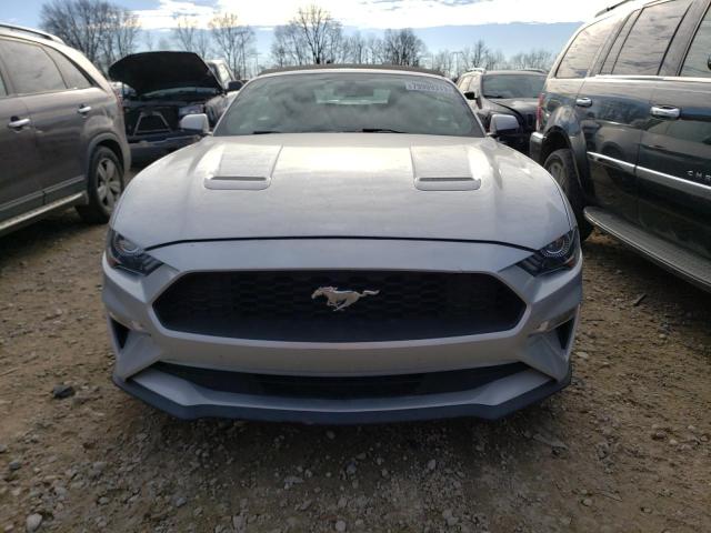 1FATP8UH7K5149234 - 2019 FORD MUSTANG SILVER photo 5