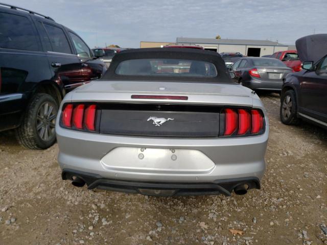 1FATP8UH7K5149234 - 2019 FORD MUSTANG SILVER photo 6