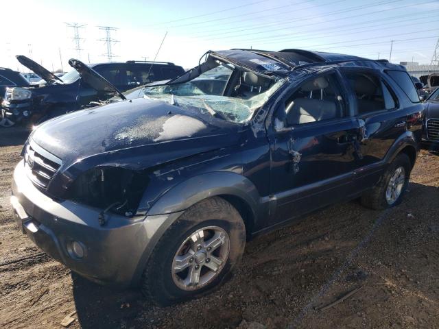 KNDJD736685832491 - 2008 KIA SORENTO EX BLUE photo 1