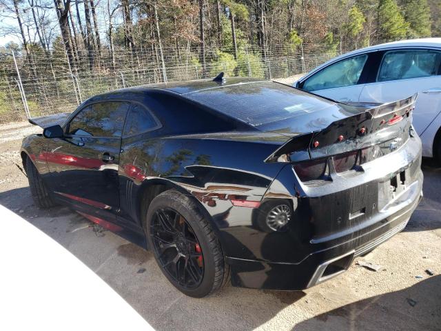 2G1FK1EJXC9179548 - 2012 CHEVROLET CAMARO 2SS BLACK photo 2