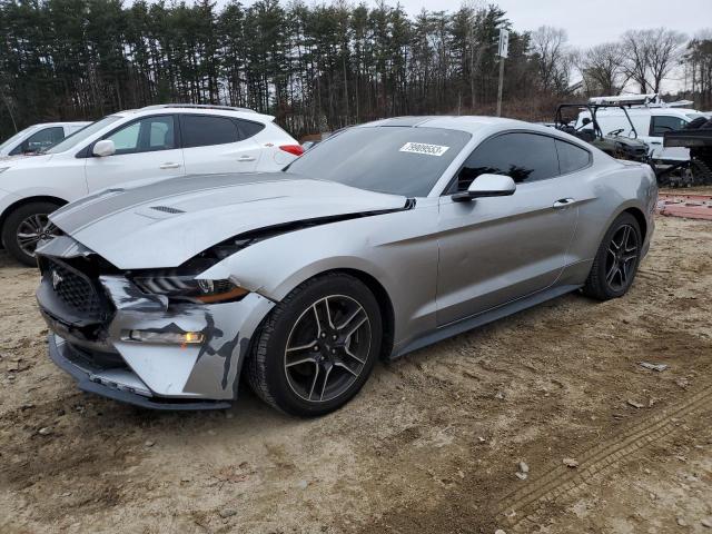 1FA6P8TH8L5120132 - 2020 FORD MUSTANG SILVER photo 1