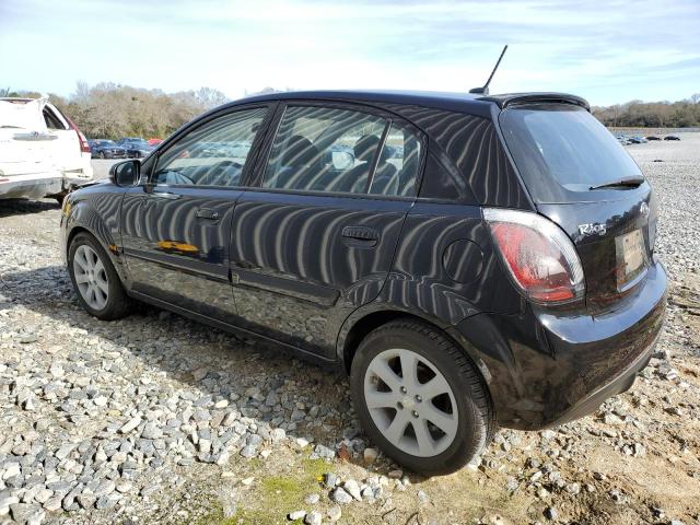 KNADH5A30B6803713 - 2011 KIA RIO BASE BLACK photo 2