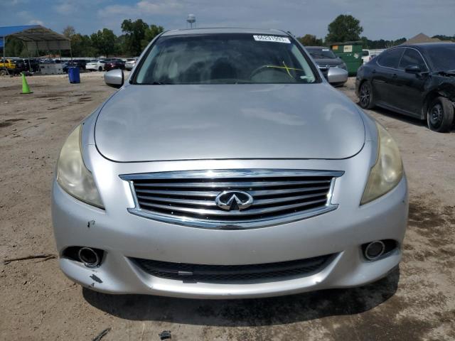 JN1CV6AR9AM461984 - 2010 INFINITI G37 SILVER photo 5