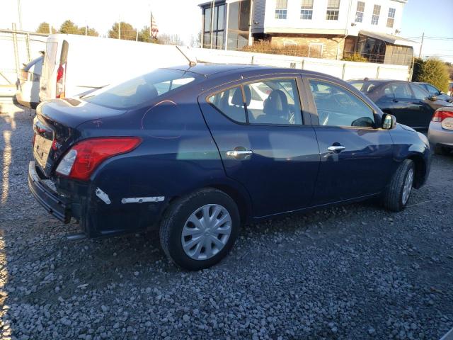 3N1CN7AP9CL837309 - 2012 NISSAN VERSA S BLUE photo 3