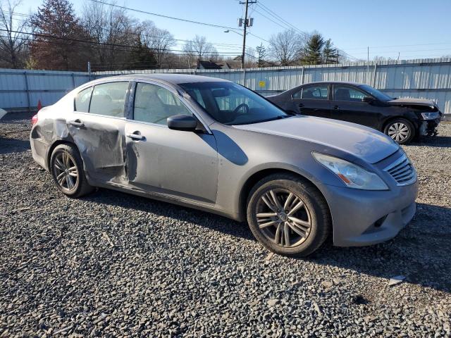 JN1CV6AR5DM765494 - 2013 INFINITI G37 GRAY photo 4