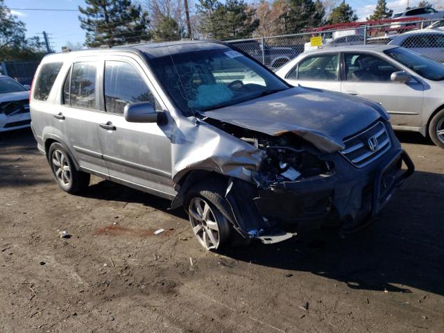 JHLRD78886C016553 - 2006 HONDA CR-V EX GRAY photo 4