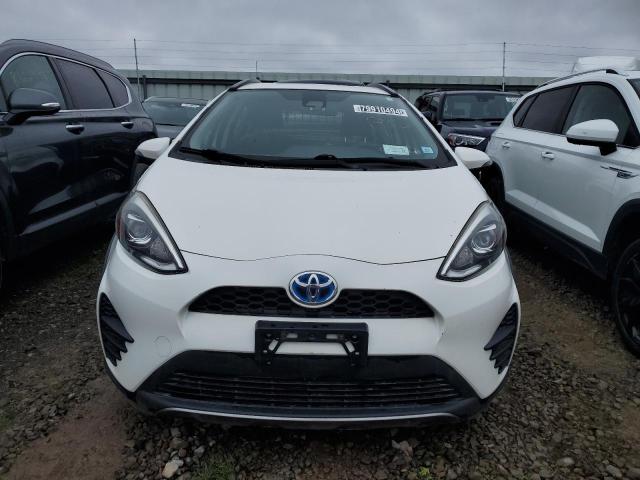 JTDKDTB35J1615385 - 2018 TOYOTA PRIUS C WHITE photo 5