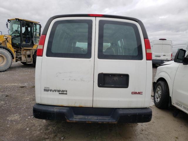 1GTS7AFX7B1148125 - 2011 GMC SAVANA G1500 WHITE photo 6