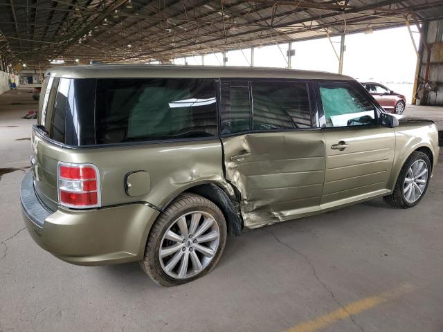 2FMGK5BC0CBD01041 - 2012 FORD FLEX SE GREEN photo 3