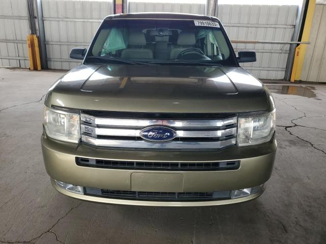 2FMGK5BC0CBD01041 - 2012 FORD FLEX SE GREEN photo 5