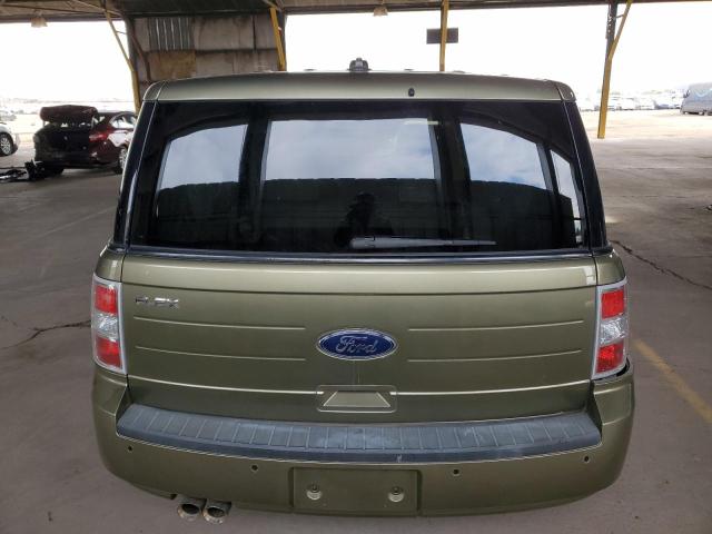 2FMGK5BC0CBD01041 - 2012 FORD FLEX SE GREEN photo 6