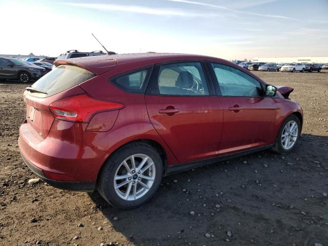 1FADP3K20HL206903 - 2017 FORD FOCUS SE RED photo 3