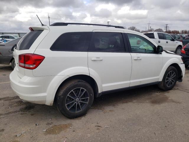 3C4PDDAG8JT330317 - 2018 DODGE JOURNEY SE WHITE photo 3