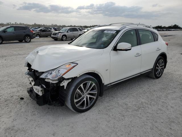 JN1BJ0RP6HM390387 - 2017 INFINITI QX50 WHITE photo 1