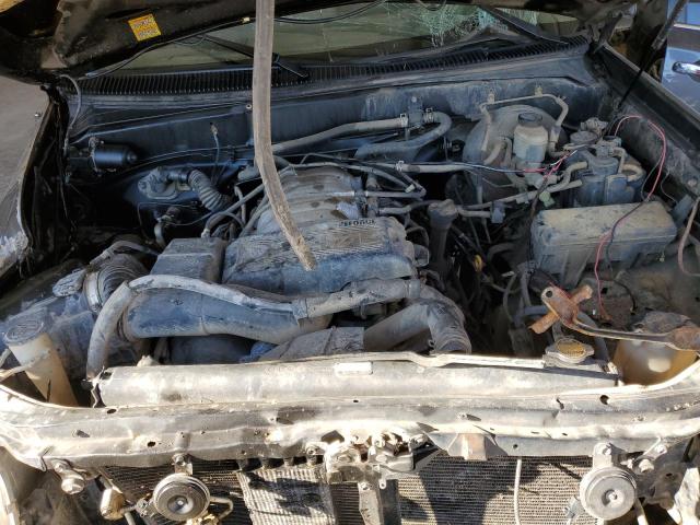 5TBBT44111S128197 - 2001 TOYOTA TUNDRA ACCESS CAB შავი ფოტო 11