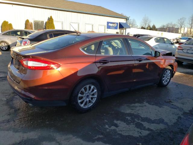 3FA6P0G77GR103781 - 2016 FORD FUSION S BROWN photo 3