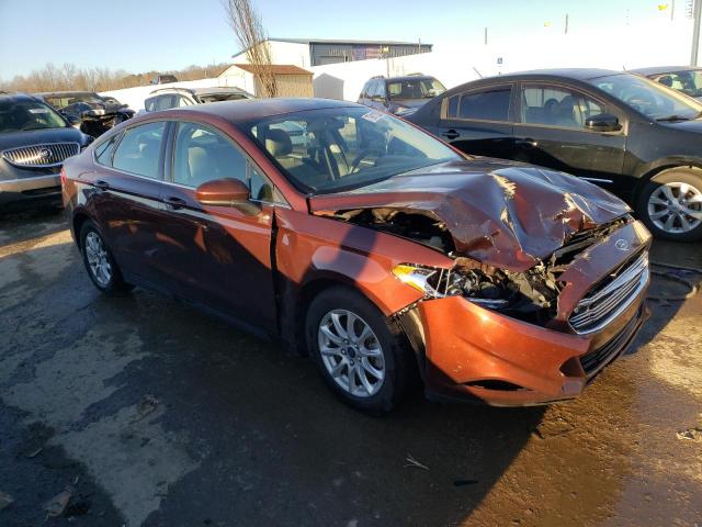3FA6P0G77GR103781 - 2016 FORD FUSION S BROWN photo 4