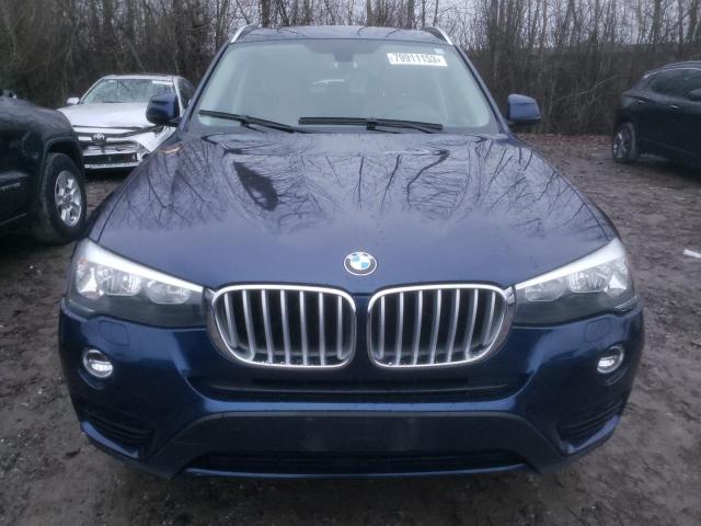 5UXWX9C53G0D91075 - 2016 BMW X3 XDRIVE28I BLUE photo 5