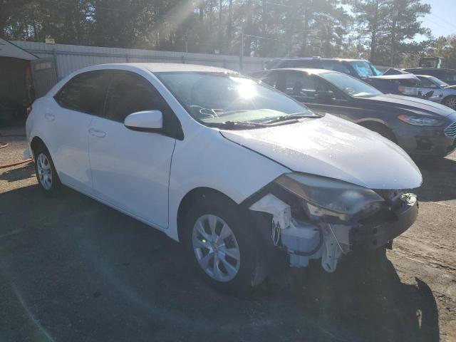 2T1BURHE6FC337224 - 2015 TOYOTA COROLLA L WHITE photo 4