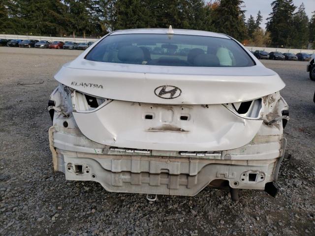 5NPDH4AE0FH571902 - 2015 HYUNDAI ELANTRA SE WHITE photo 6