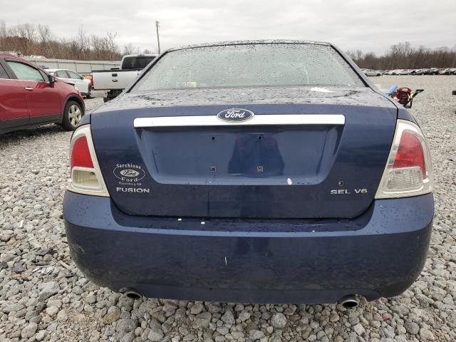 3FAHP08117R113368 - 2007 FORD FUSION SEL BLUE photo 6